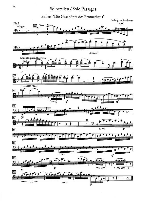 Anderes Coverbild Orchester-Probespiel Violoncello