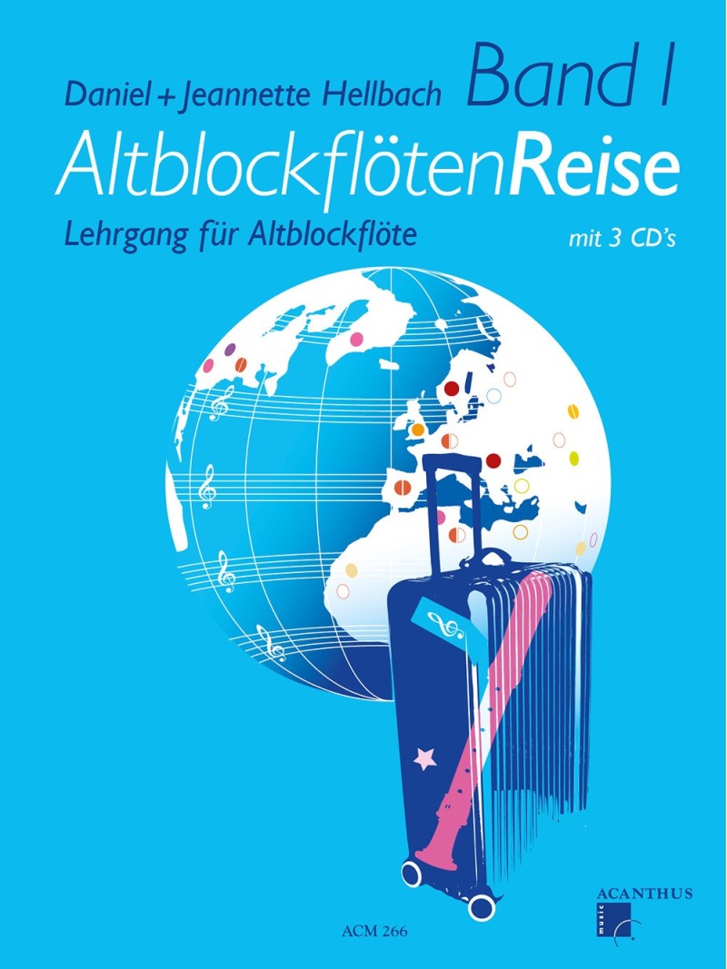 Vorderes Coverbild AltblockflötenReise Band 1