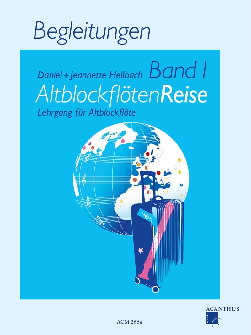 Vorderes Coverbild AltblockflötenReise Band 1, Begleitungen