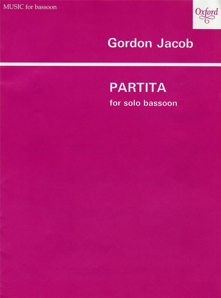 Vorderes Coverbild Partita for solo bassoon
