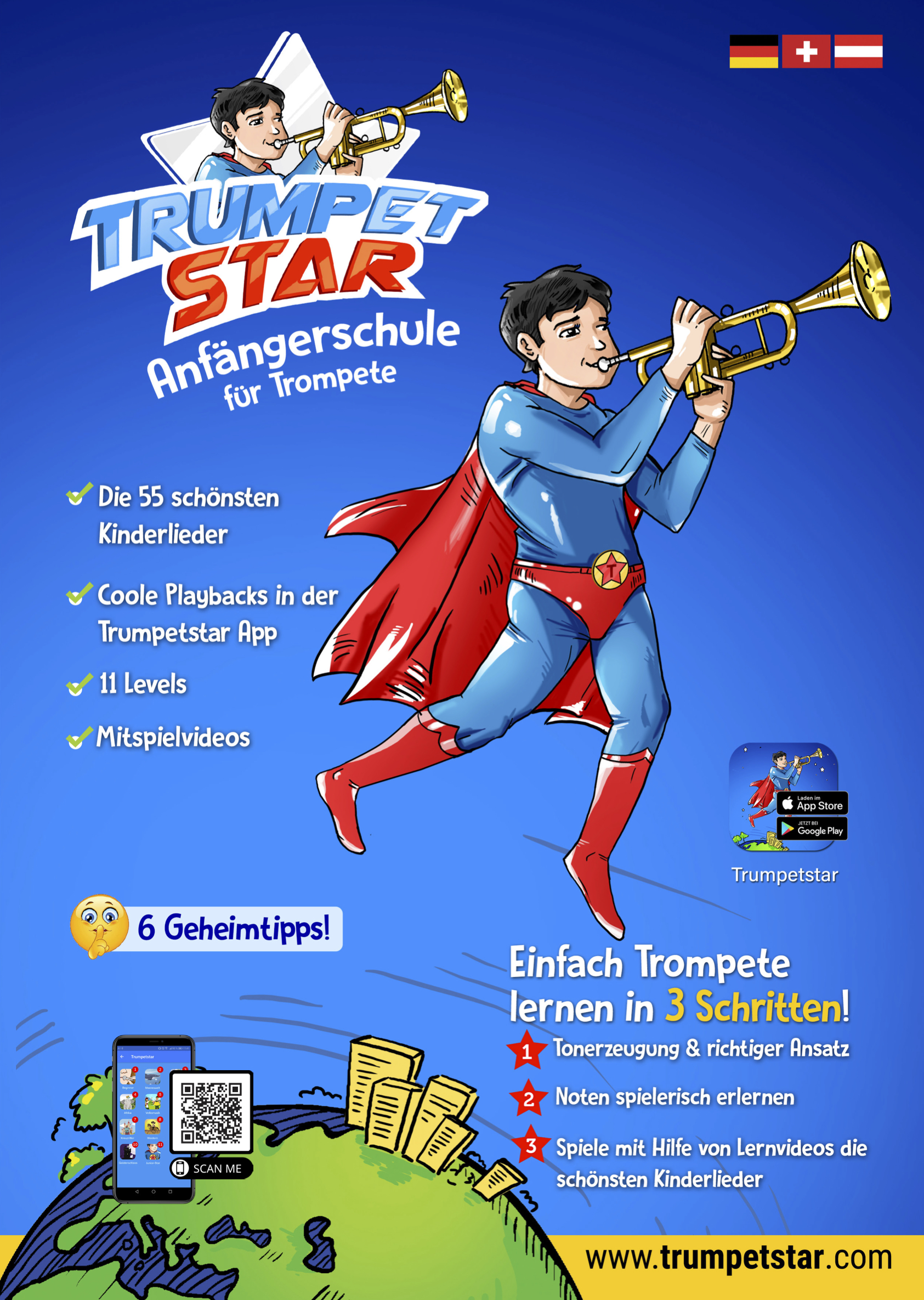 Vorderes Coverbild Trumpetstar Band 1
