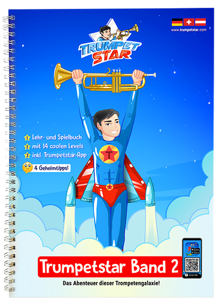 Vorderes Coverbild Trumpetstar Band 2