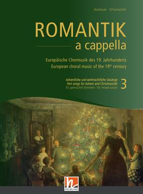 Vorderes Coverbild ROMANTIK a cappella 3 – Advent und Weihnachten