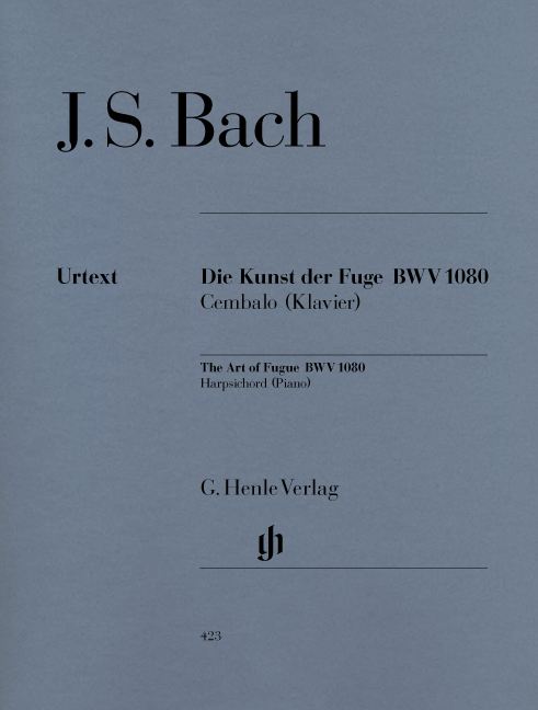 Vorderes Coverbild Die Kunst der Fuge BWV 1080