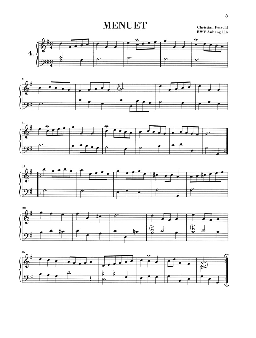 Anderes Coverbild Notenbüchlein für Anna Magdalena Bach 1725