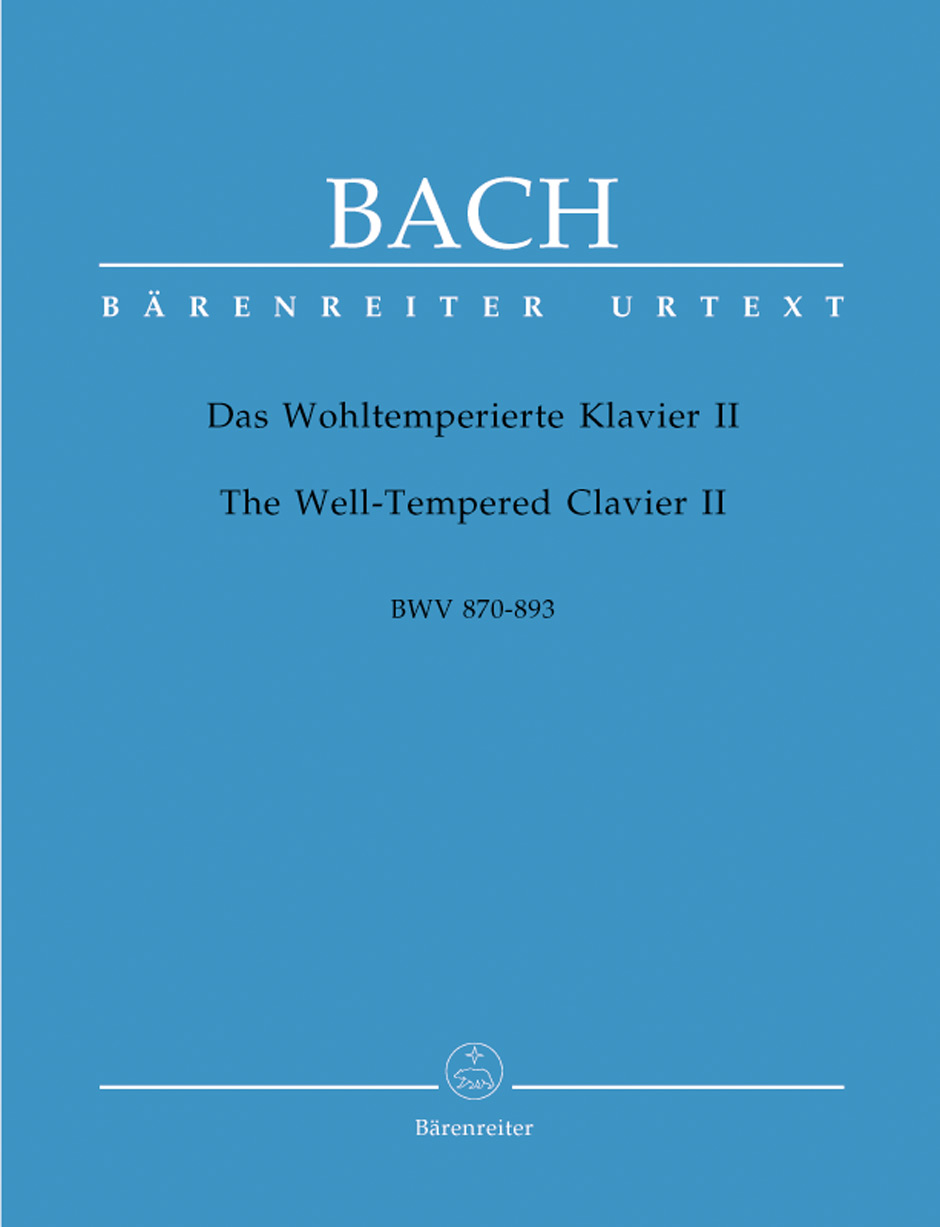 Anderes Coverbild Das Wohltemperierte Klavier II BWV 870-893