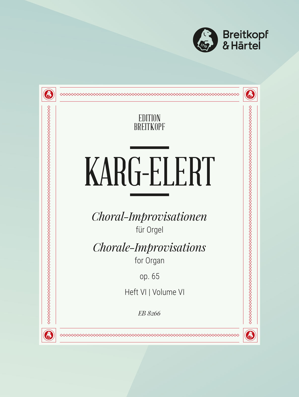 Anderes Coverbild 66 Choral-Improvisationen op. 65 VI