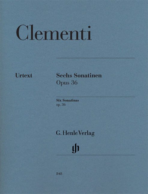 Vorderes Coverbild Sechs Sonatinen op. 36