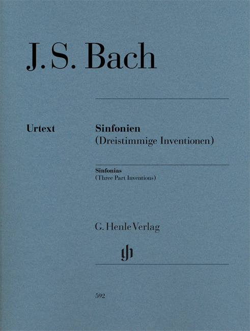 Vorderes Coverbild Sinfonien (Dreistimmige Inventionen) BWV 787-801