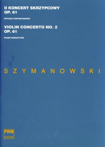 Vorderes Coverbild Violinkonzert Nr. 2 op. 61
