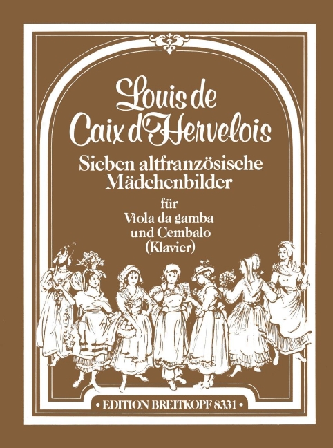 Anderes Coverbild Sieben altfranzösische Mädchenbilder