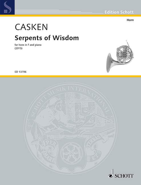 Vorderes Coverbild Serpents of Wisdom for horn in F and piano (2015)