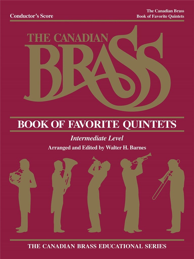 Vorderes Coverbild The Canadian Brass Book of Favorite Quintets