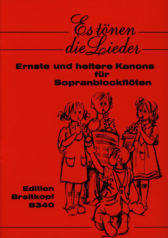 Vorderes Coverbild Es tönen die Lieder