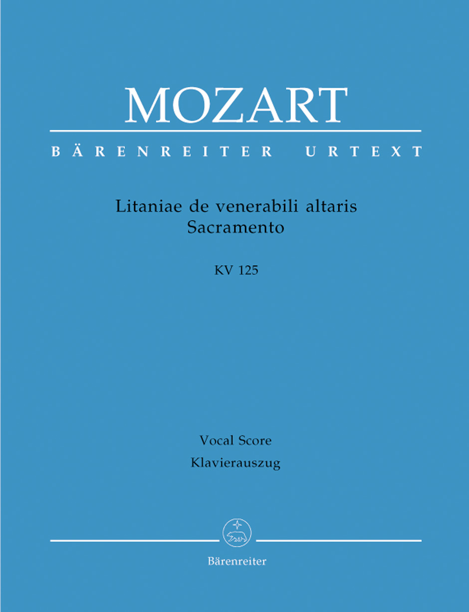 Anderes Coverbild Litaniae de venerabili altaris Sacramento KV 125