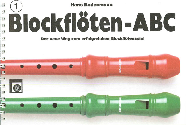 Vorderes Coverbild Blockflöten ABC 1