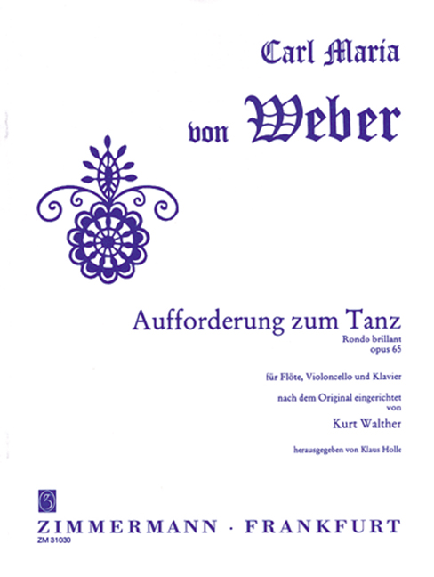 Vorderes Coverbild Aufforderung zum Tanz op. 65