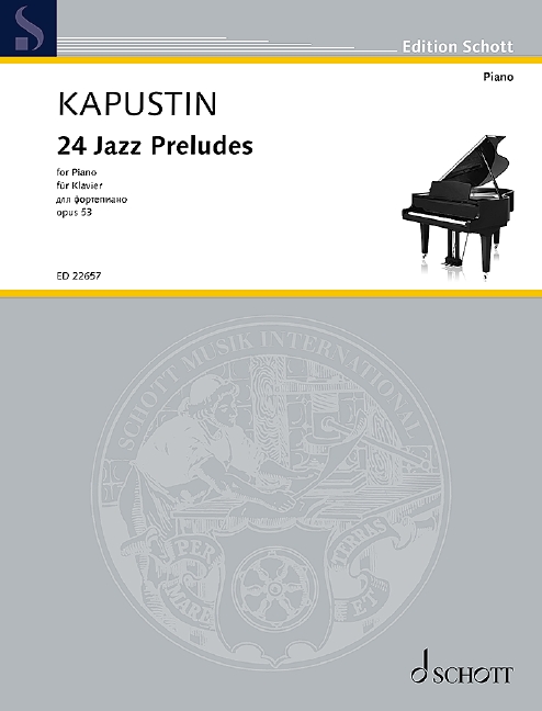 Vorderes Coverbild 24 Jazz Preludes op. 53 (1988)