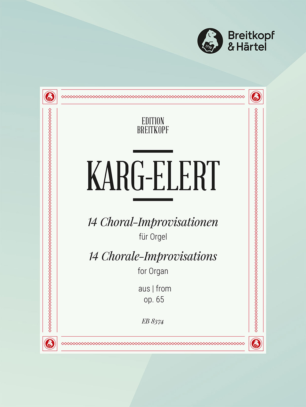 Anderes Coverbild 14 Choral-Improvisationen aus op. 65