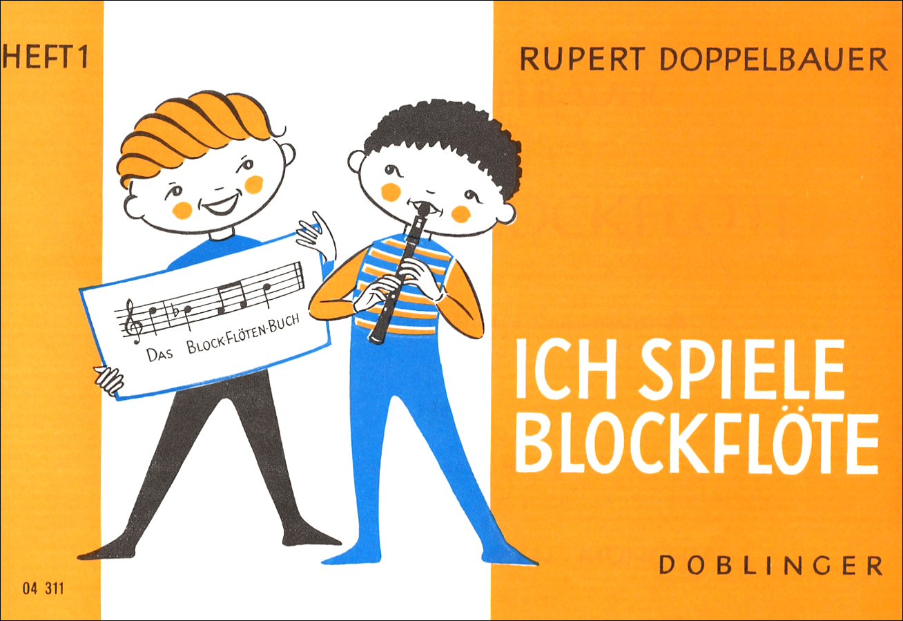 Vorderes Coverbild Ich spiele Blockflöte 1