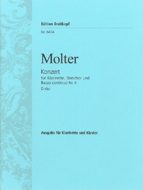 Anderes Coverbild Konzert für Klarinette und Orchester Nr. 4 D-Dur