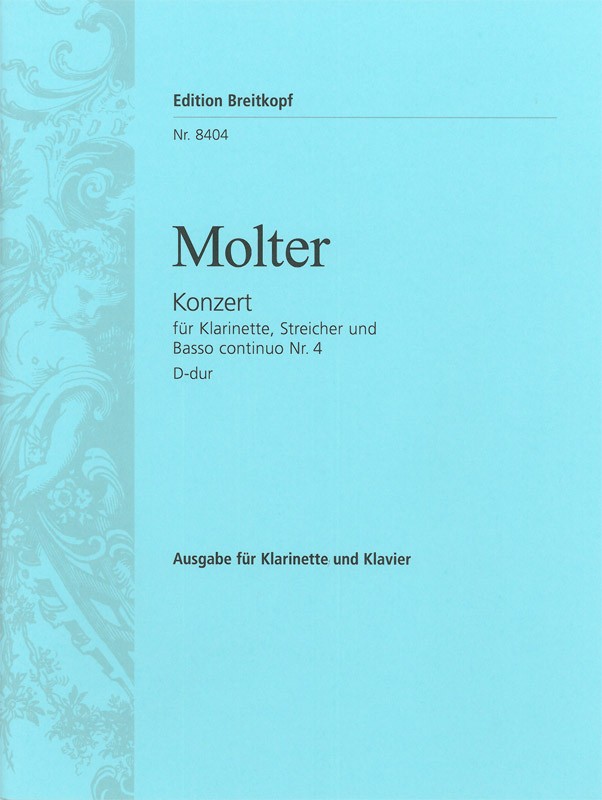 Anderes Coverbild Konzert für Klarinette und Orchester Nr. 4 D-Dur