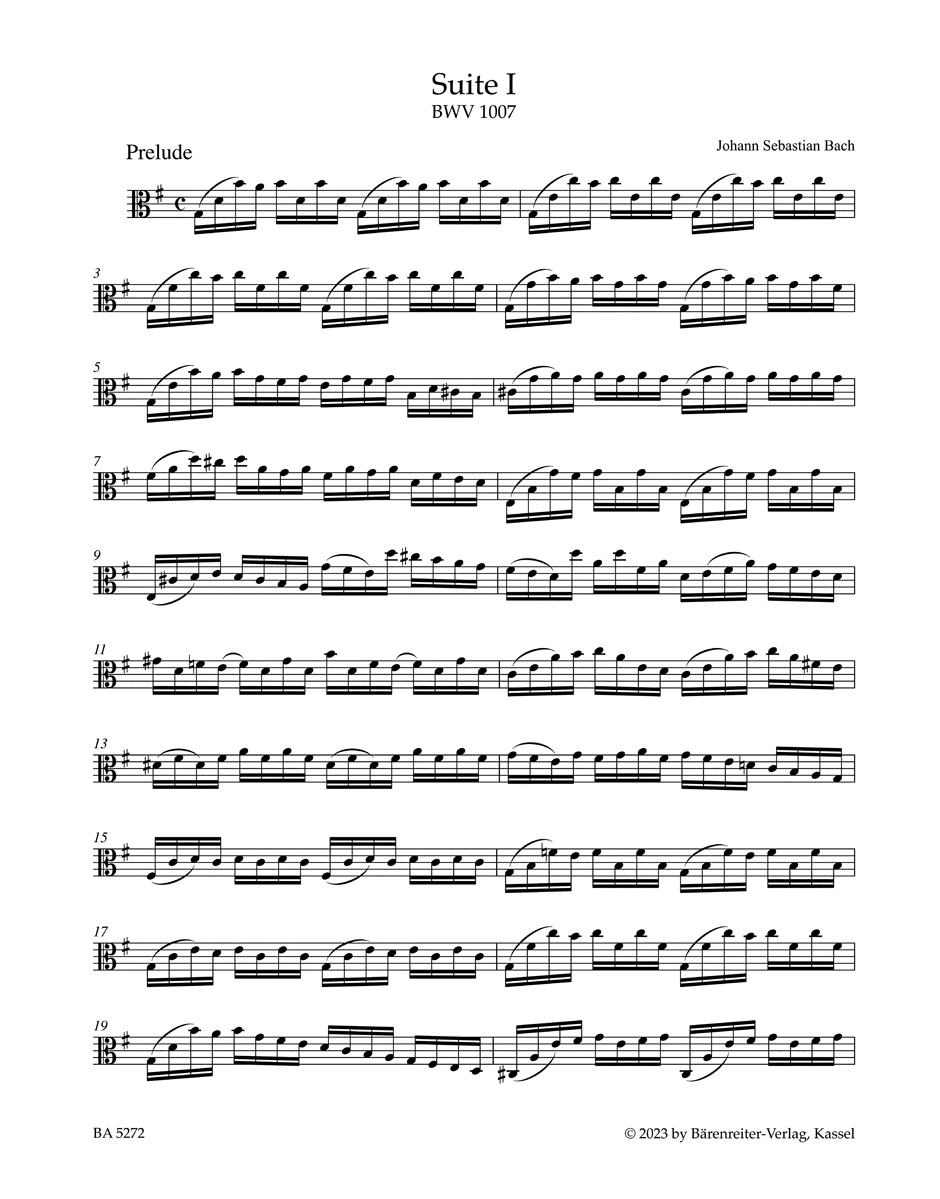 Anderes Coverbild Sechs Suiten für Violoncello solo BWV 1007-1012