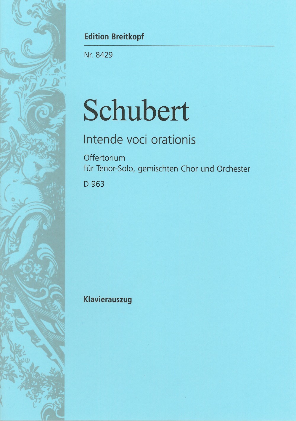 Anderes Coverbild Offertorium Intende Voci D 963