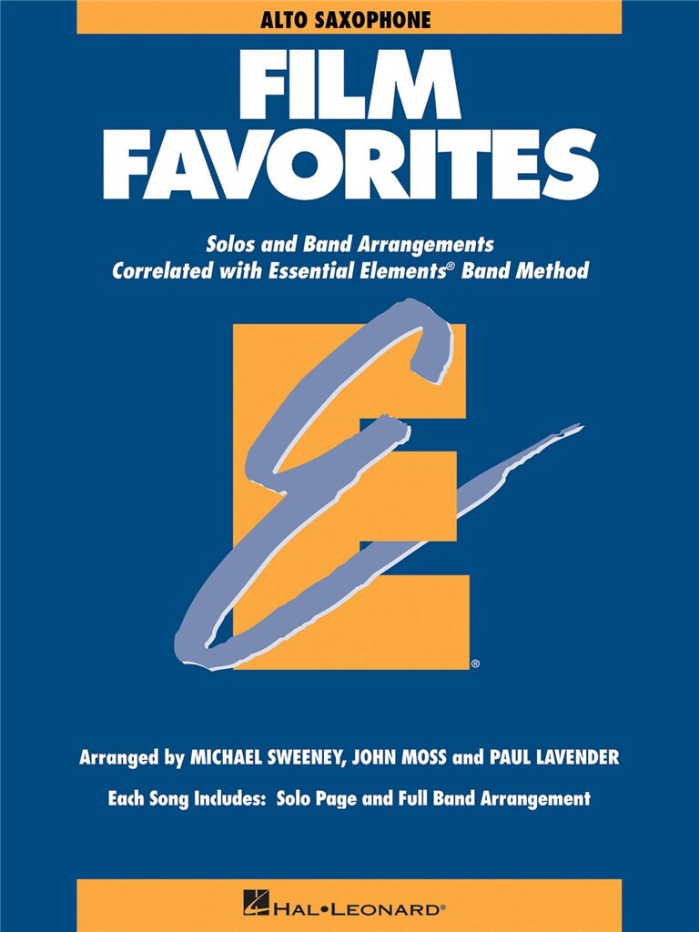 Anderes Coverbild Essential Elements - Film Favorites (Alto Sax)