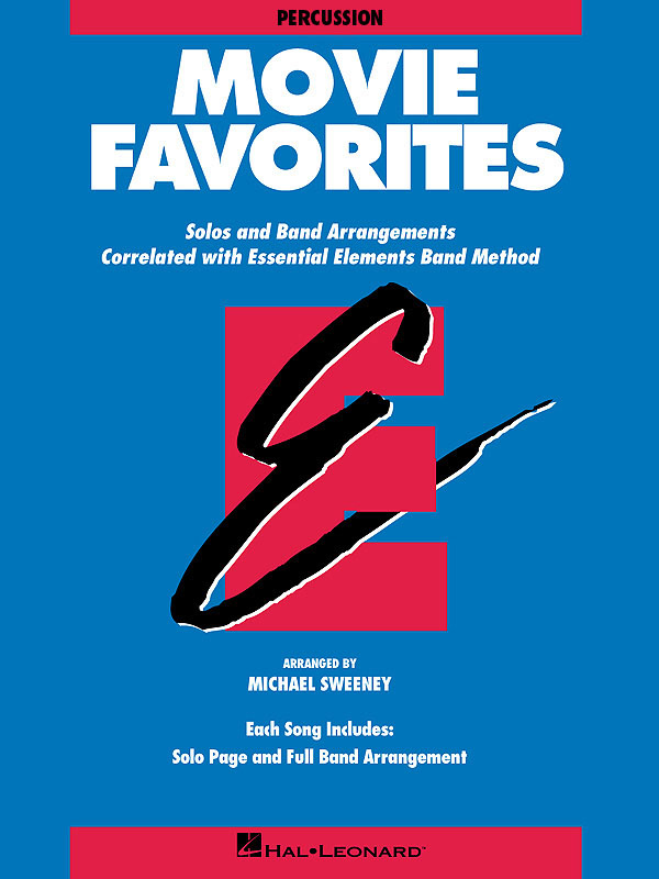 Anderes Coverbild Essential Elements - Movie Favorites (Percussion)