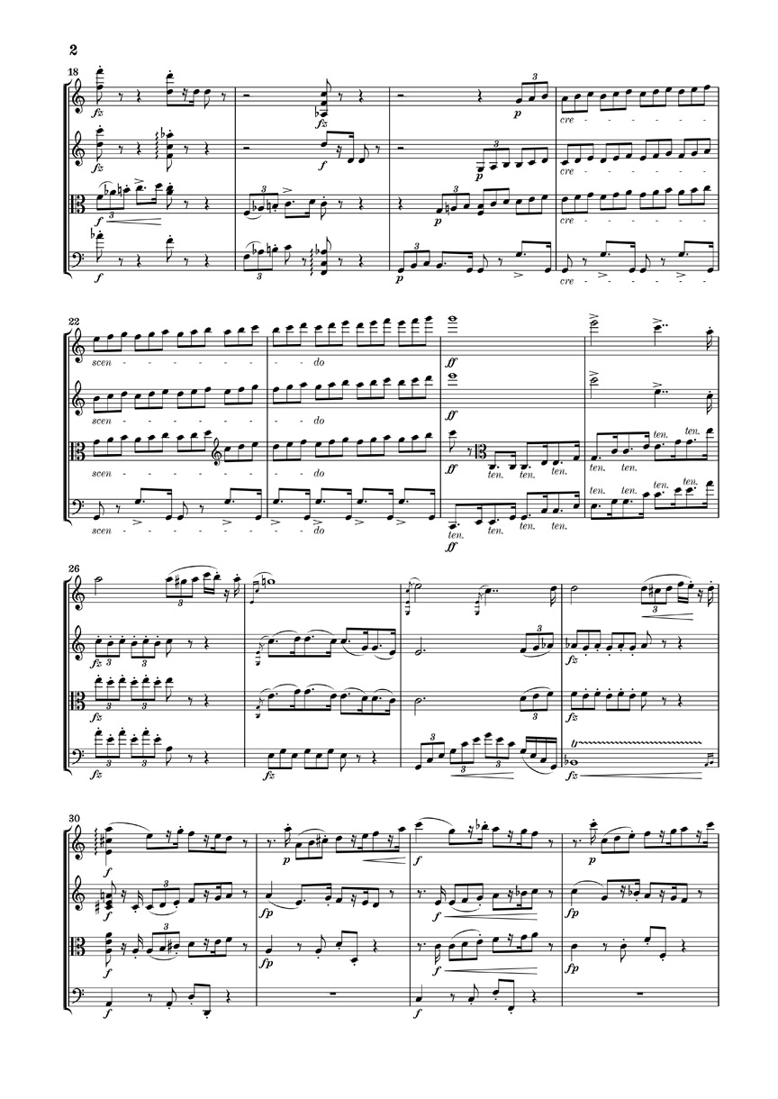 Anderes Coverbild Streichquartett C-dur op. 61