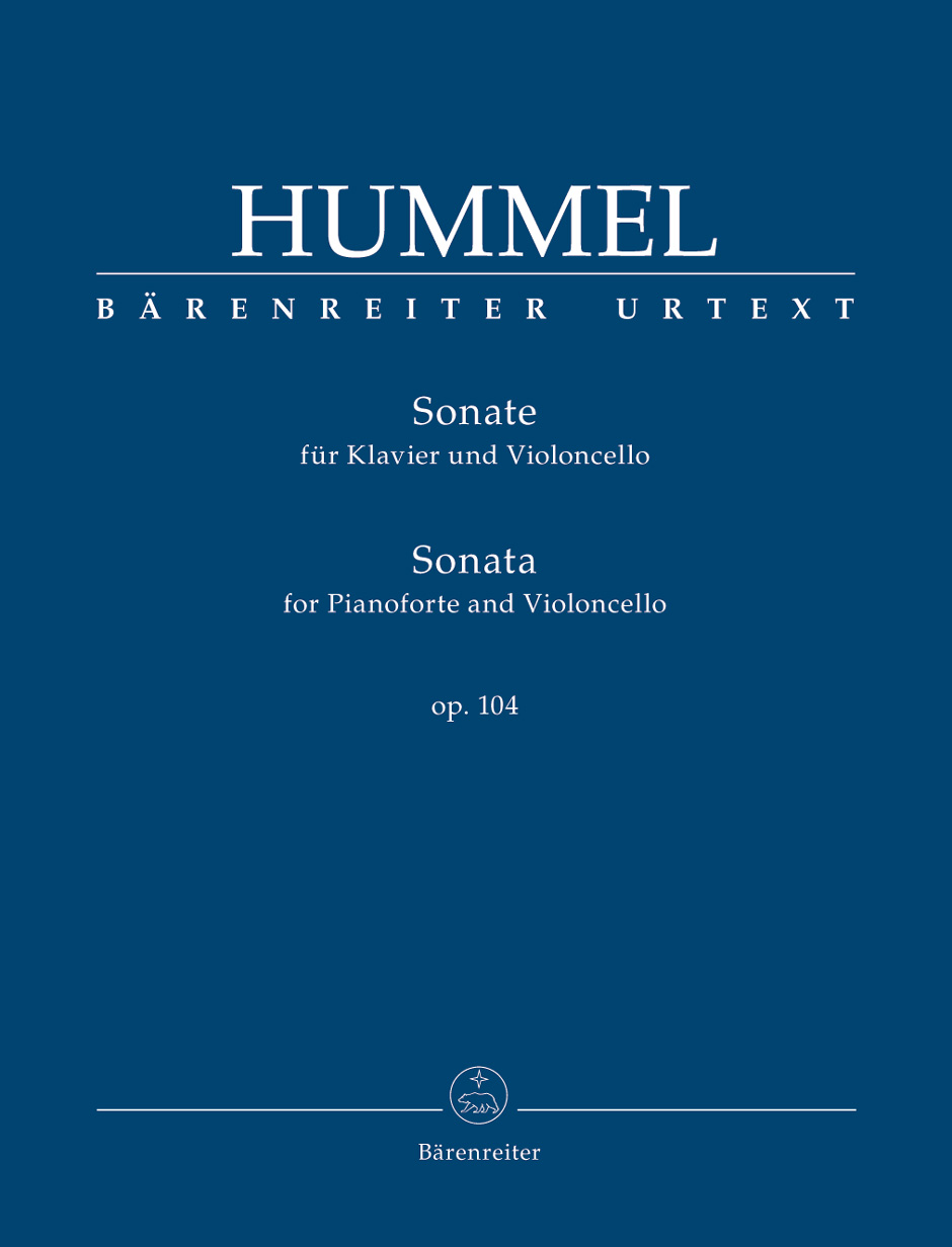 Vorderes Coverbild Sonate für Klavier und Violoncello op. 104
