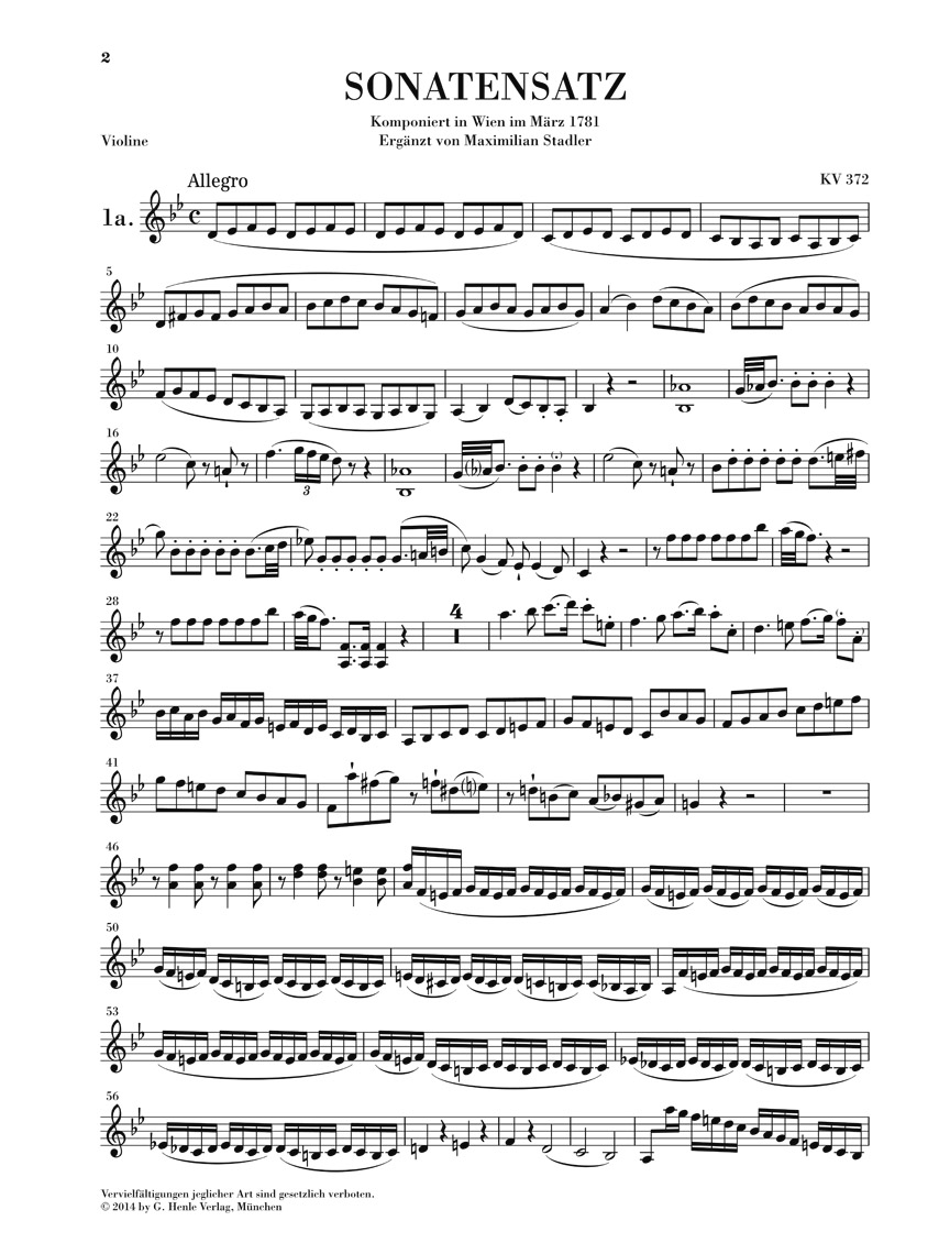 Anderes Coverbild Sonaten für Klavier und Violine, Fragmente