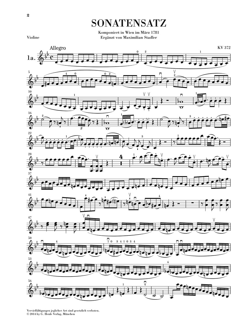 Anderes Coverbild Sonaten für Klavier und Violine, Fragmente