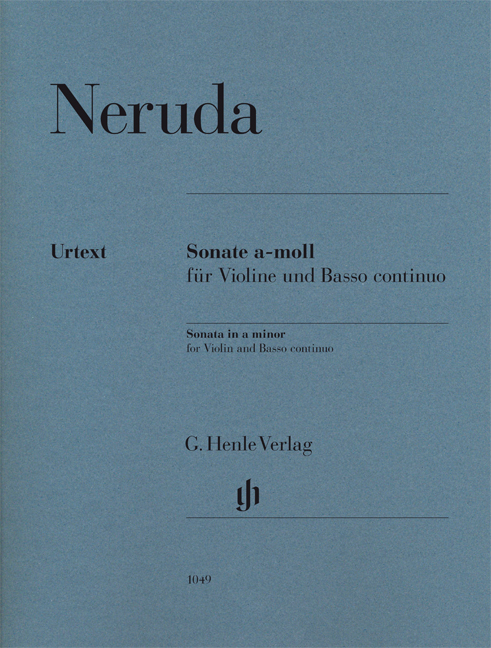 Vorderes Coverbild Sonate a-moll für Violine und Basso continuo