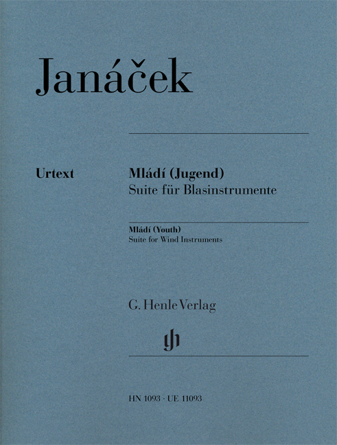 Vorderes Coverbild Mladi (Jugend) - Suite für Blasinstrumente