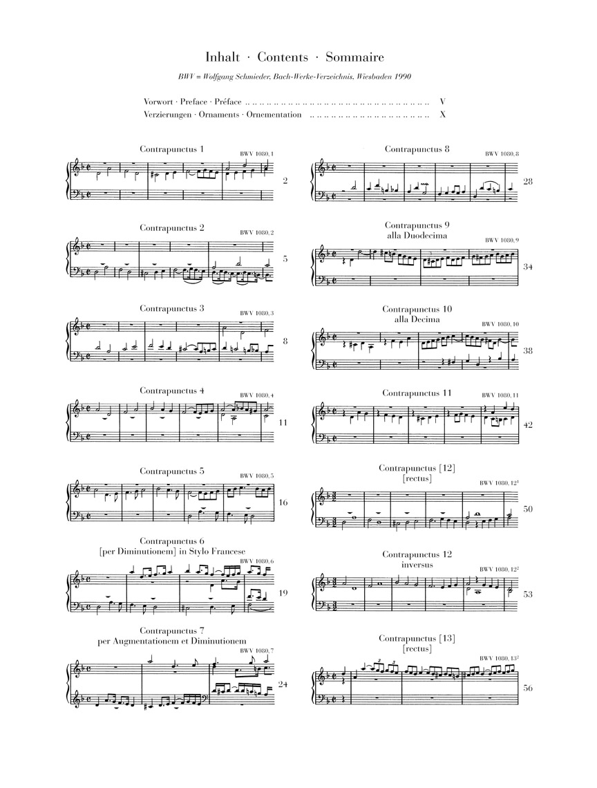Anderes Coverbild Die Kunst der Fuge BWV 1080