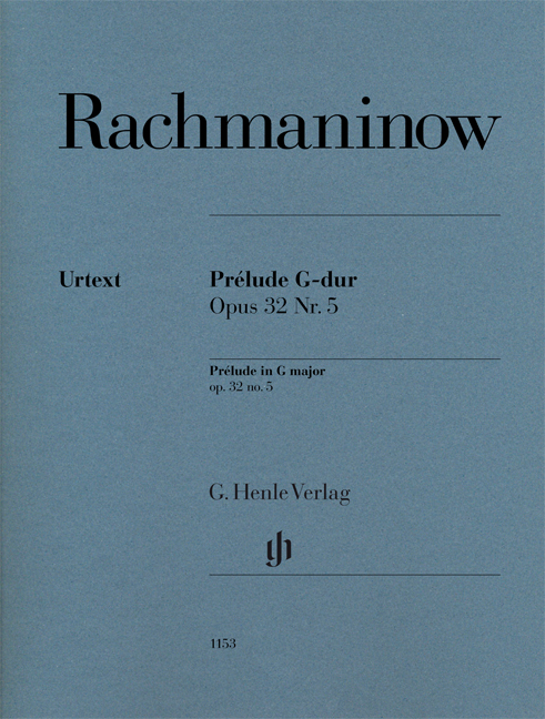 Vorderes Coverbild Prélude G-dur op. 32/5
