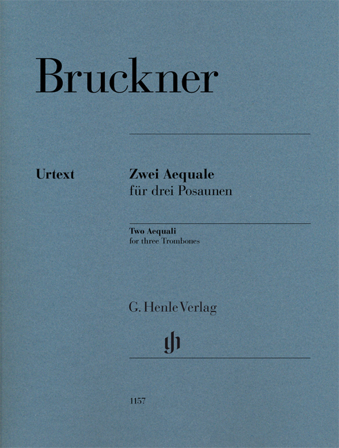 Vorderes Coverbild Zwei Aequale für drei Posaunen