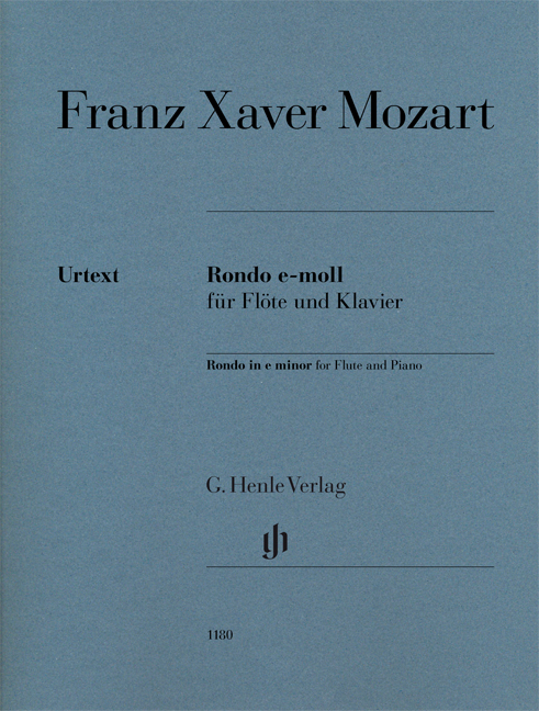 Vorderes Coverbild Rondo e-moll für Flöte und Klavier