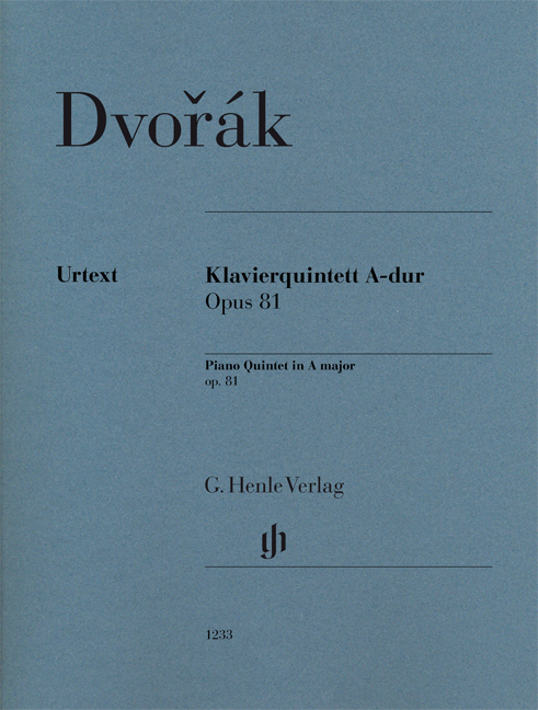 Vorderes Coverbild Klavierquintett A-dur op. 81