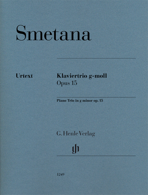 Vorderes Coverbild Klaviertrio g-moll op. 15