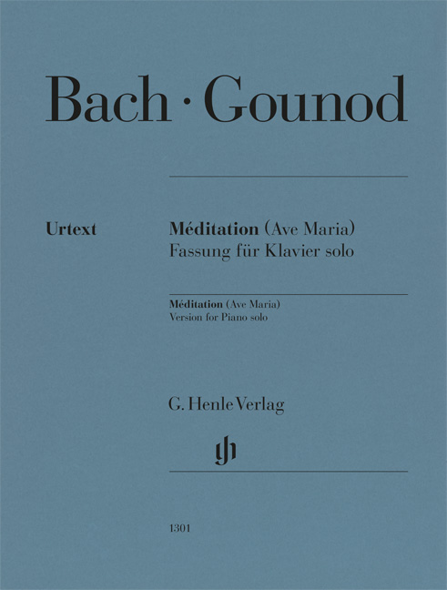 Vorderes Coverbild Méditation (Ave Maria) (Fassung für Klavier solo)