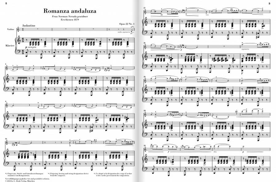 Anderes Coverbild Romanza andaluza op. 22/1