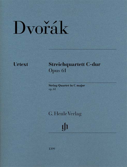 Vorderes Coverbild Streichquartett C-dur op. 61