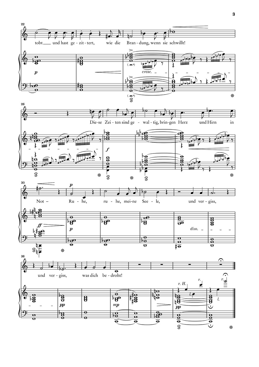 Anderes Coverbild Vier Lieder op. 27 für Singstimme und Klavier