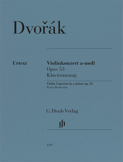 Vorderes Coverbild Violinkonzert a-moll op. 53