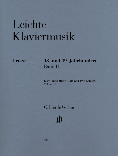 Vorderes Coverbild Leichte Klaviermusik - 18. und 19. Jahrhundert