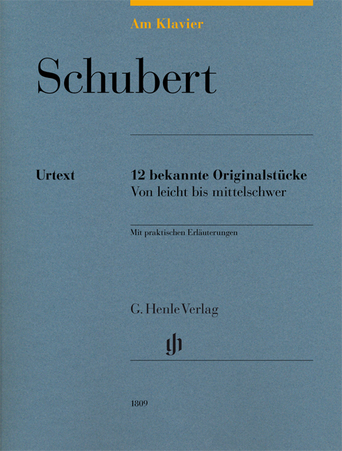 Vorderes Coverbild Am Klavier - Schubert