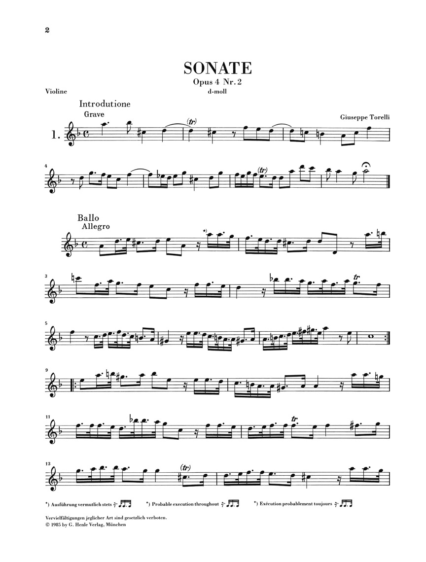 Anderes Coverbild Italienische Violinmusik der Barockzeit Band 1